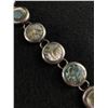 Image 2 : Sterling Silver with Abalone Inlay Bracelet 7.5 " L