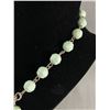 Image 3 : Vintage Seafoam Beaded Choker Necklace 16" L