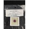 Image 1 : Natural Ruby 3.28 ct Oval Cut- VS- Madagascar G.F. Treatment