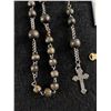 Image 2 : An Old Rosary Plus Religious Pendants