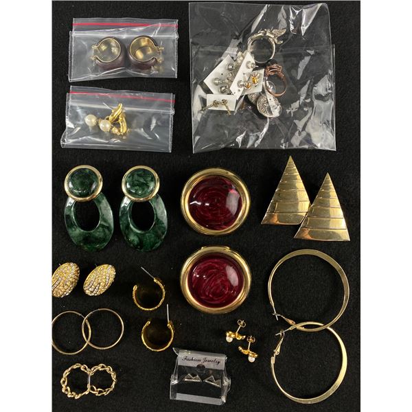 Large Lot of Decorative Earrings