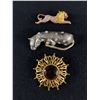 Image 1 : Lot of Vintage Brooches