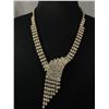 Image 1 : Pretty Cascading Rhinestone Necklace