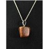 Image 2 : Freeform Gemstone Necklace Goldstone