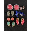 Image 1 : Lot of Vintage Decorative Clip on Earrings