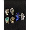 Image 2 : Lot of Vintage Decorative Clip on Earrings