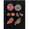 Image 3 : Lot of Vintage Decorative Clip on Earrings