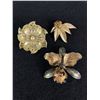 Image 2 : Lot of 8 Vintage Brooches and Pendants