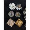 Image 2 : Lot of 7 Vintage Clip On Earrings