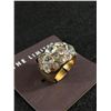Image 2 : Brand New Size 8 "The Limited" Chunky Gold Tone Ring. Retail $26.90