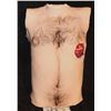 Image 1 : BONES AND ALL SILICONE CHEST TORSO WITH HAND PUNCHED HAIRS AND BITE WOUND W/ GORE SCREEN MATCHED