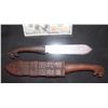 Image 2 : THE KING'S MAN SHOLA METAL HERO AND RUBBER STUNT DAGGER KNIFE WITH HOLSTER