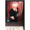 Image 1 : STAN LEE HAND SIGNED PHOTO AUTOGRAPH WITH HOLOGRAM LOA ATTACHED