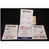 Image 1 : THE STRAIN SURVIVAL FLYERS LOT OF 4