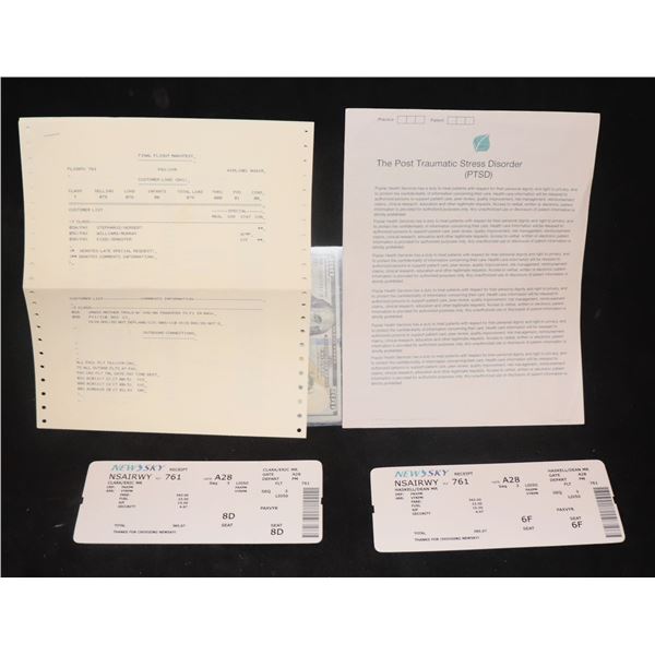 PASSENGERS 2008 BOARDING PASSES AND MANIFEST