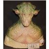ALIEN FULL HEAD HERO SILICONE MASK ON LIFE CAST BUST OOAK A