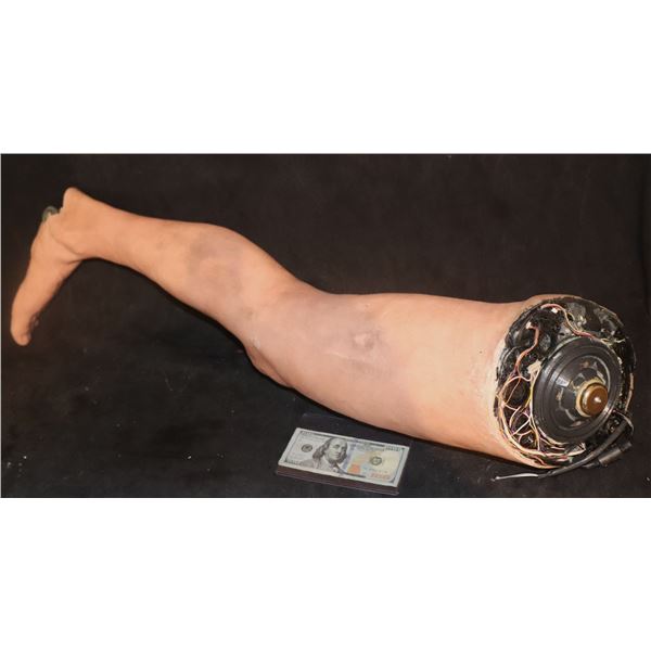 CYBORG FULL LEG SHOWING MECHANICS