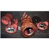 Image 3 : HELLBOY ALL 3 HAND FIST OF DOOM HERO PUPPET SCREEN MATCHED COMPLETE COLLECTION SUPER HERO