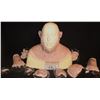 ALIEN FULL HEAD HERO SILICONE MASK ON LIFE CAST BUST OOAK L