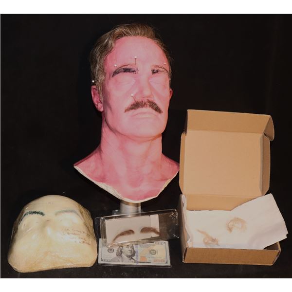 SALEM'S LOT MARSTEN HAIR PIECES ON DEREK MEARS LIFE CAST SCREEN USED WITH EXTRAS