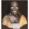 Image 1 : ALIEN ORC COWL AND FACIAL APPLIANCES ON LIFE CAST BUST A