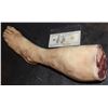 Image 1 : SEVERED SILICONE LEG WITH GORE AND BONES