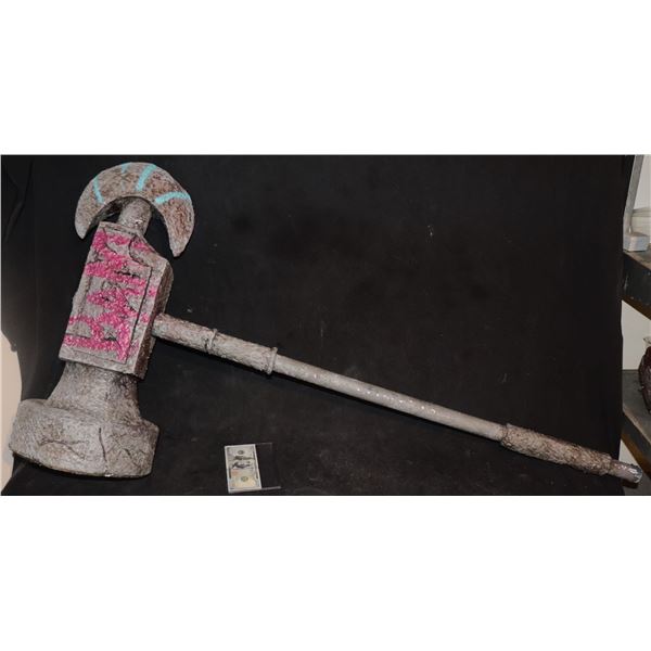 SORORITY OF THE DAMNED LIVING STATUE AXE & HAMMER SCREEN MATCHED