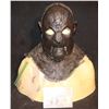 Image 1 : ALIEN ORC COWL AND FACIAL APPLIANCES ON LIFE CAST BUST B