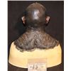 Image 3 : ALIEN ORC COWL AND FACIAL APPLIANCES ON LIFE CAST BUST B