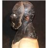 Image 2 : ALIEN ORC COWL AND FACIAL APPLIANCES ON LIFE CAST BUST C