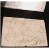 Image 3 : WILT CHAMBERLAIN CHARLTON HESTON JAMES ARNESS RON ELI DENNIS WEAVER CATHY CROSBY SIGNED TICKET OOAK
