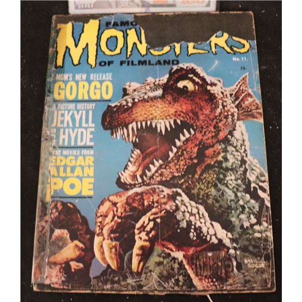 ZZ FAMOUS MONSTERS NUMBER 11 IN FAIR CONDITION