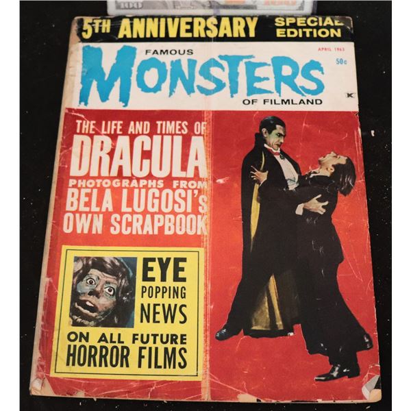 ZZ FAMOUS MONSTERS NUMBER 22 IN GOOD CONDITION