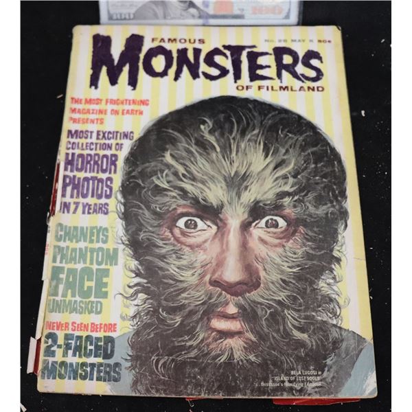 ZZ FAMOUS MONSTERS NUMBER 28 IN GOOD CONDITION