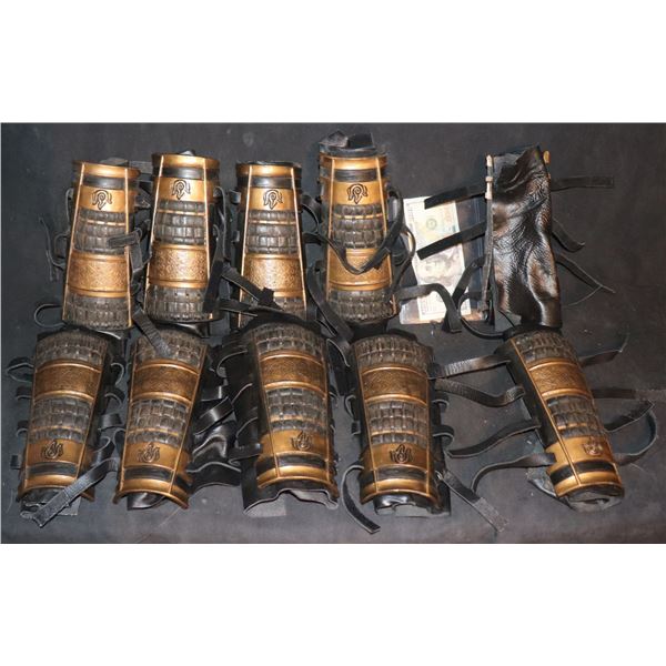 ZZ THE LAST AIRBENDER WARRIOR GAUNTLETS LOT OF 10 OR $20 A PAIR C