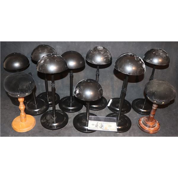 MASK STANDS MOSTLY ADJUSTABLE LOT OF 12