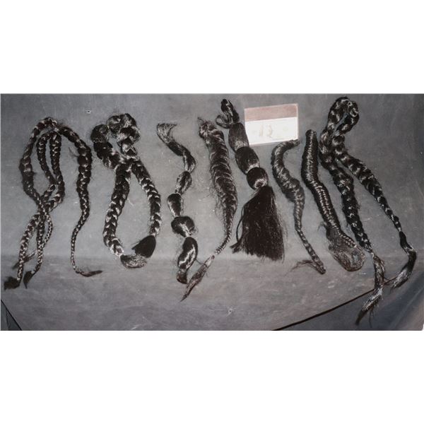 THE MONKEY KING PONY TAIL HAIR BRAIDS LOT OF 8 SUPER HERO