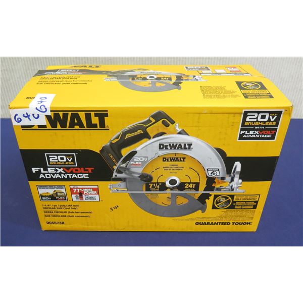 DeWalt DCS573B Circular Saw in Box (Tool Only)