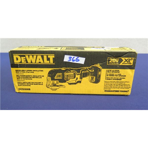 DeWalt DCS356B Oscillating Multi-Tool in Box (Tool Only)