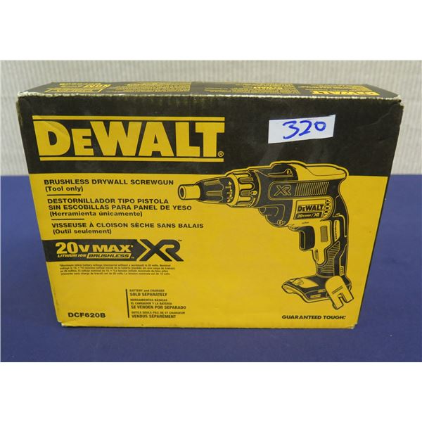 DeWalt DCF620B Drywall Screwgun in Box  (Tool Only)