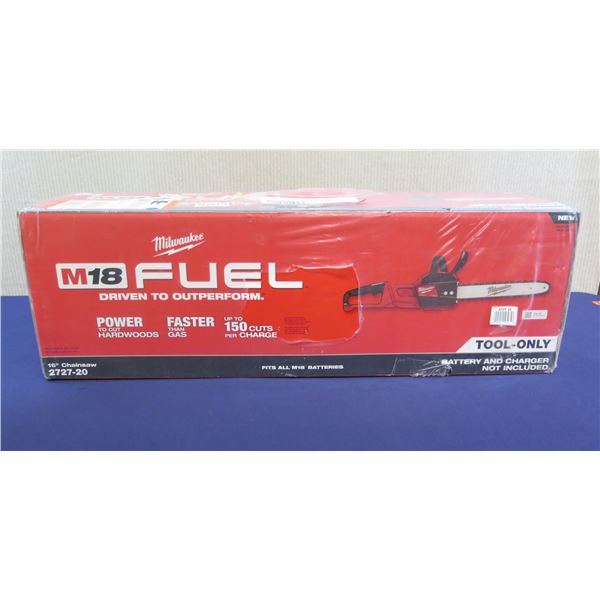 Milwaukee 2727-20  16" Chainsaw in Box  (Tool Only)