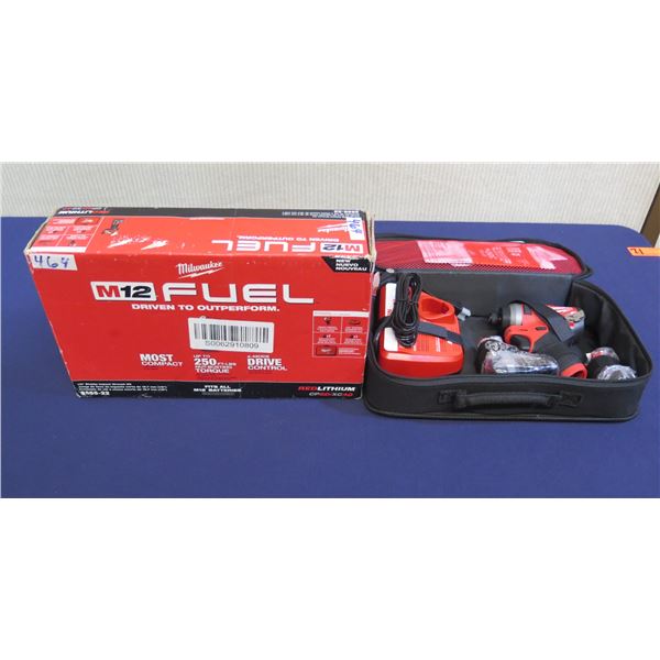 Milwaukee 2555-22 Impact Wrench Kit in Box