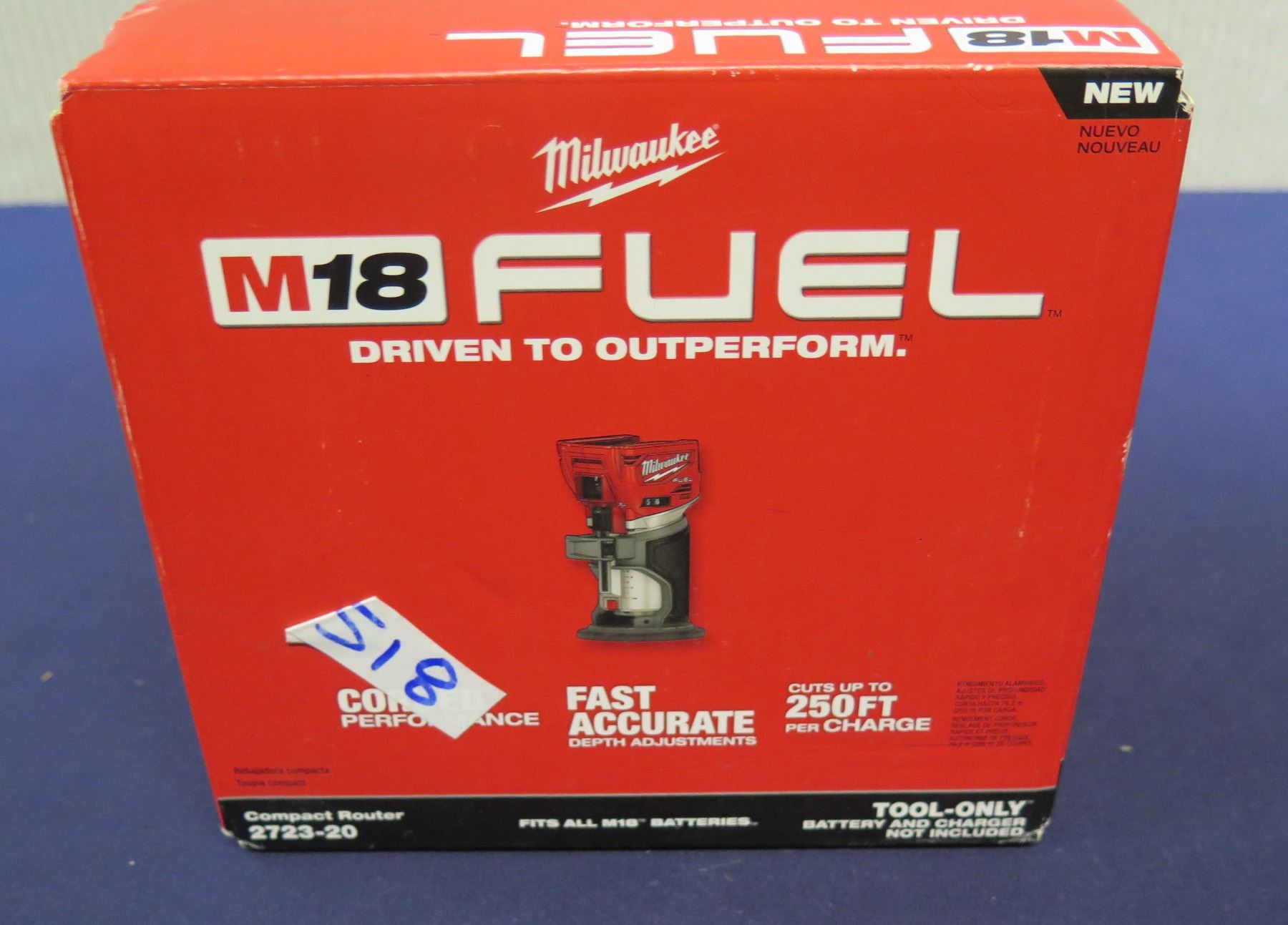 Milwaukee 2723-20 Compact Router in Box (Tool Only)
