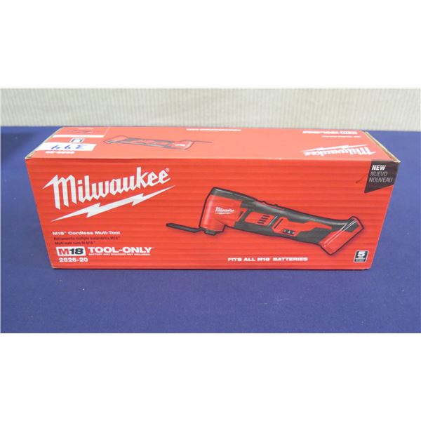 Milwaukee 2626-20 M18 Cordless Multi Tool in Box  (Tool Only)
