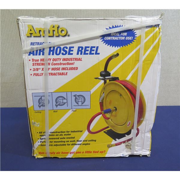 Amflo 505HR-RET Retractable Air Hose Reel in Box