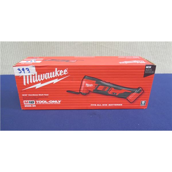 Milwaukee 2626-20 M18 Cordless Multi Tool in Box  (Tool Only)