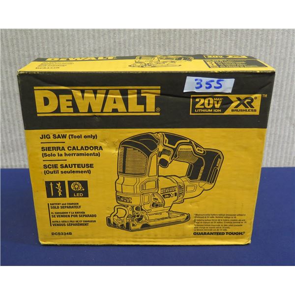 DeWalt DCS334B Jig Saw in Box  (Tool Only)