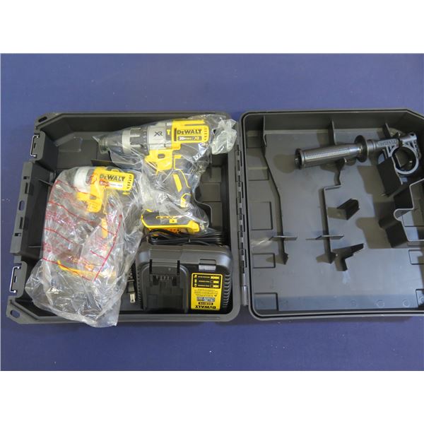 DeWalt DCF787 Impact Driver, DCD996 Hammerdrill Drill/Driver & DCB115 Charger in Hard Case (no batte