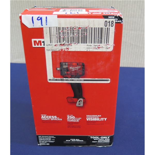 Milwaukee 2854-20 Compact Impact Wrench w/ Friction Ring in Box (Tool Only)