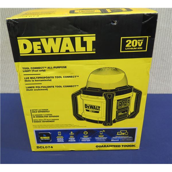 DeWalt DCL074 Tool Connect All-Purpose Light in Box   (Tool Only)